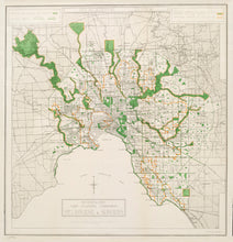 Load image into Gallery viewer, Melbourne &amp; Suburbs Recreation System - Proposed Metropolitan Parks, Open Spaces and Parkway Drives