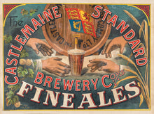 Load image into Gallery viewer, Castlemaine Standard Brewery Co. Finest Ales, 1880s