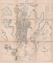 Load image into Gallery viewer, Smith and Hinton&#39;s Map of Sydney and Suburbs 1854