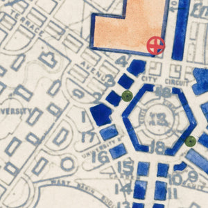 Canberra: Plan of City and Environs, 1927