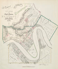 Load image into Gallery viewer, Plan of the City &amp; Environs of Brisbane