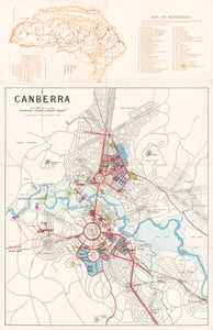 Map of Canberra, 1927