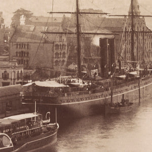 Circular Quay, Sydney, circa 1890