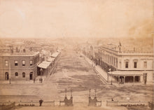 Load image into Gallery viewer, Bourke Street taken from Parliament House, 1870