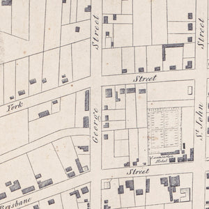 Plan of the Town of Launceston VDL from Actual Survey