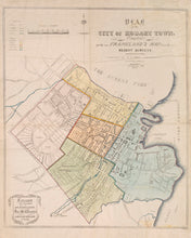Load image into Gallery viewer, Plan of the City of Hobart Town, Compiled partly from Frankland&#39;s Map, &amp; partly from Recent Surveys